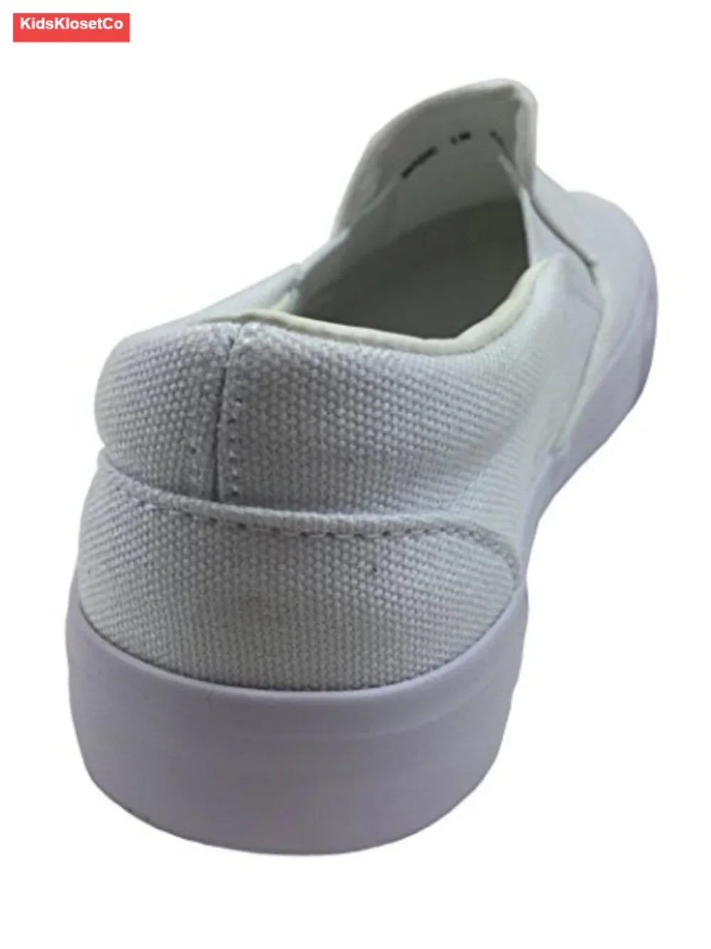 Kids Canvas Slip On Sneakers Athletic Tennis Shoes
